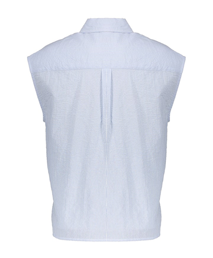 Dames blouse blauw