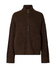 Dames vest bruin