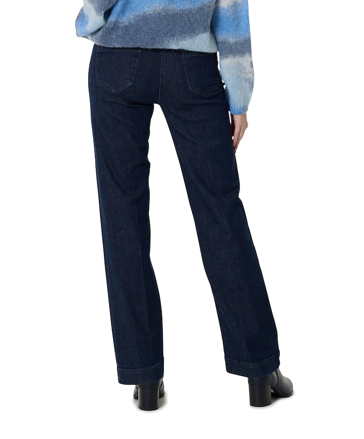 Jenny Wide dames jeans blauw