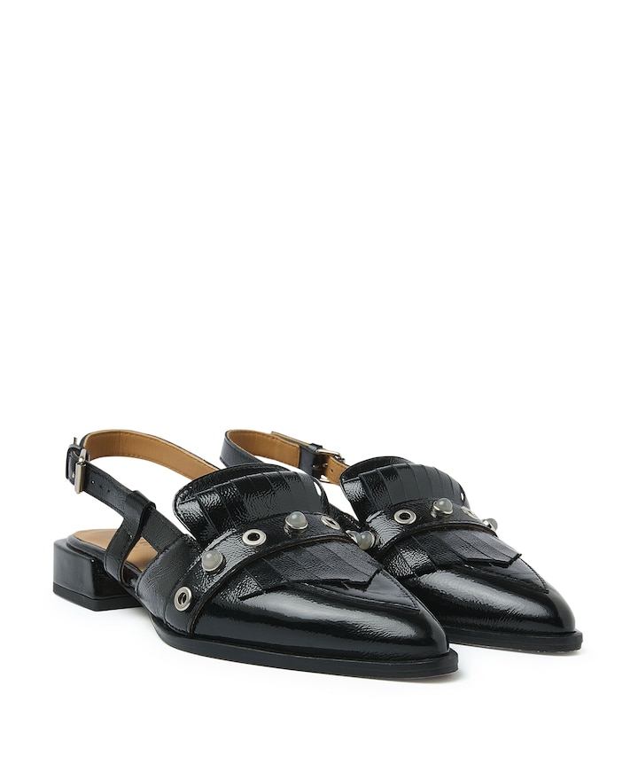 Jazz Tammi dames slingbacks zwart