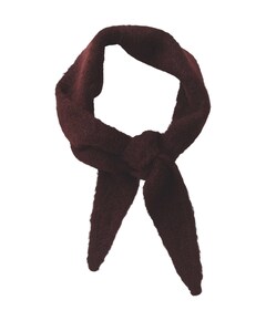 Dames sjaal bordeaux