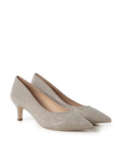 Women Court Sho pumps zilver