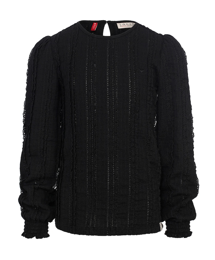 Blouse zwart