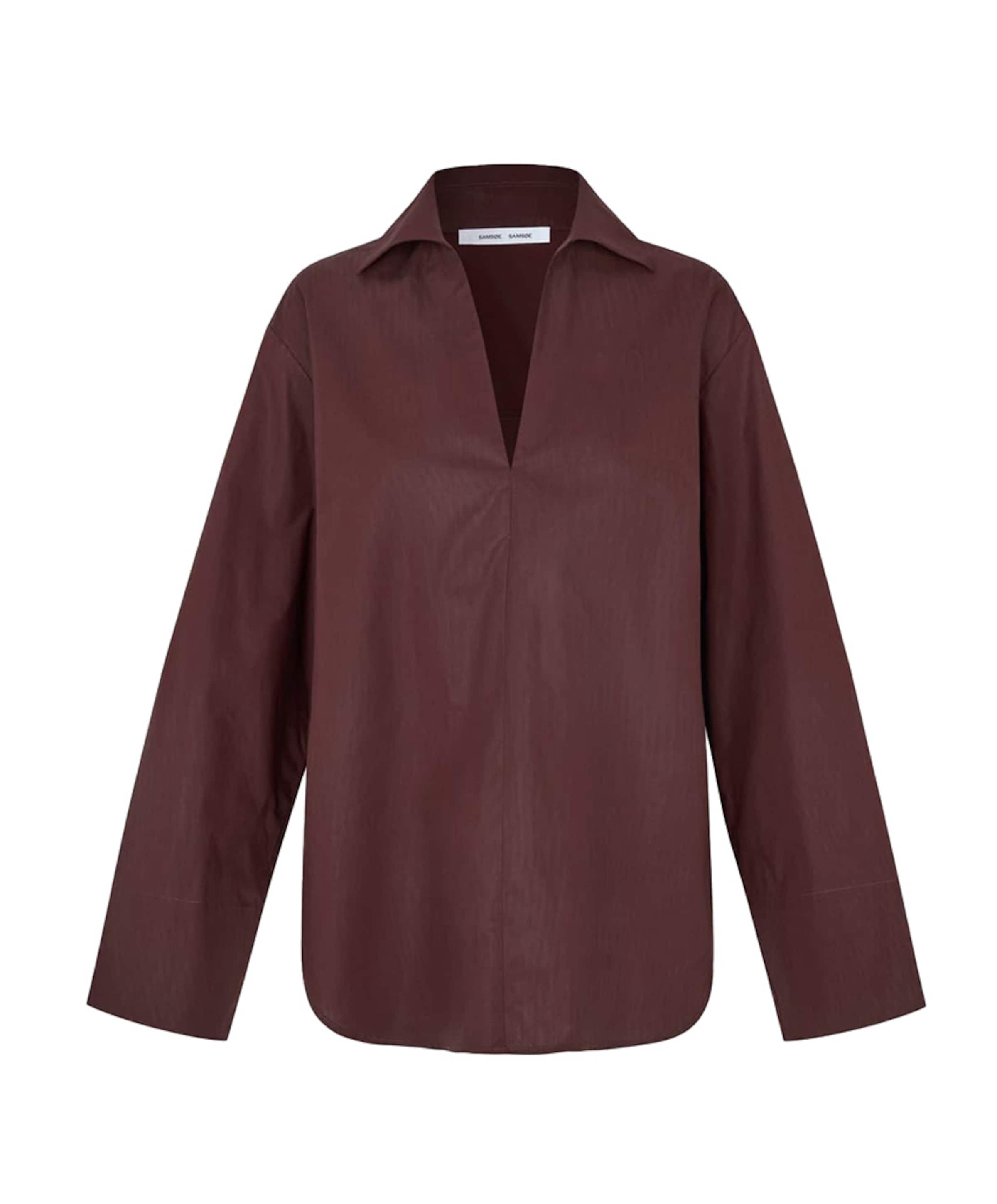 Dames blouse bordeaux