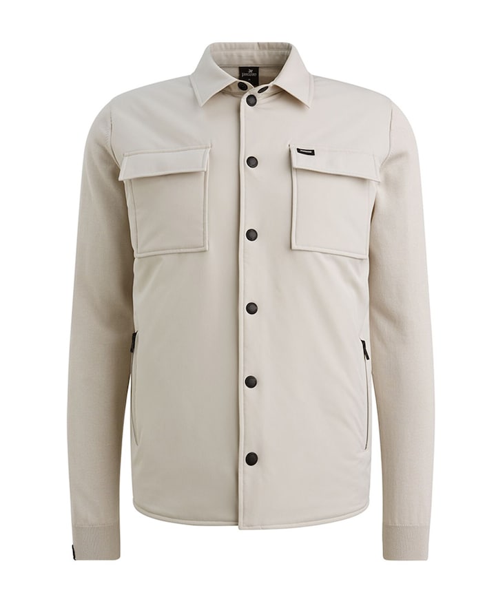 Heren vest beige