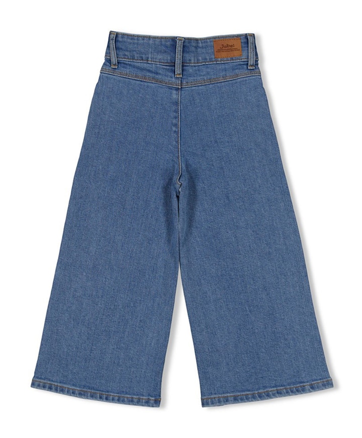 wide leg jeans blauw