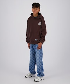 Jongens hoodie bruin