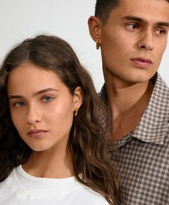 Dames oorbellen goud