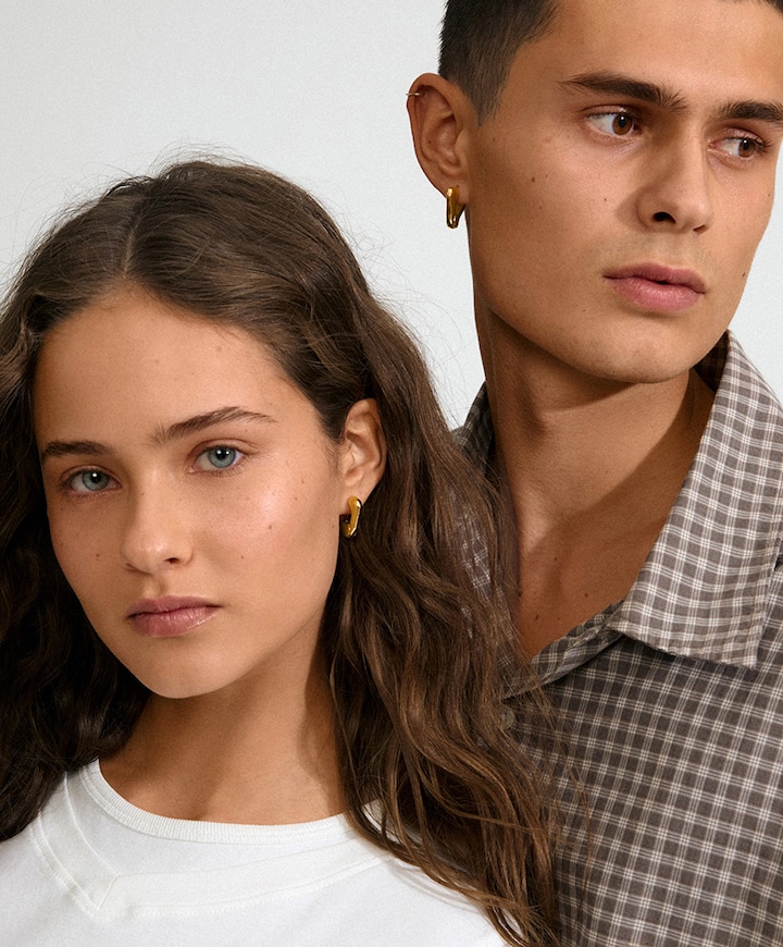 Dames oorbellen goud