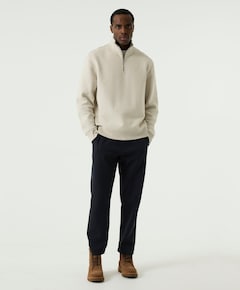 Heren sweater beige
