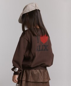 Meisjes sweater bruin