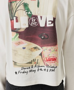 Meisjes longsleeve ecru