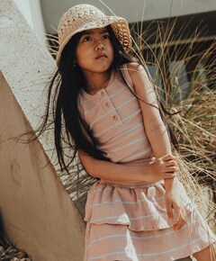 Meisjes broekrok roze