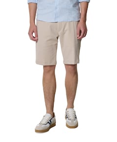 heren korte broek beige