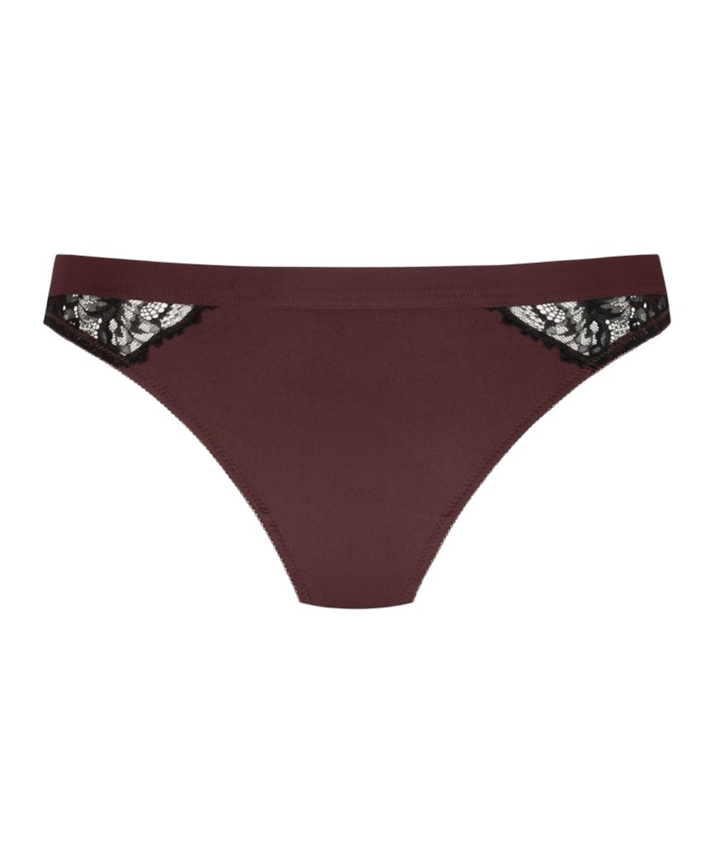 Dames slip bordeaux