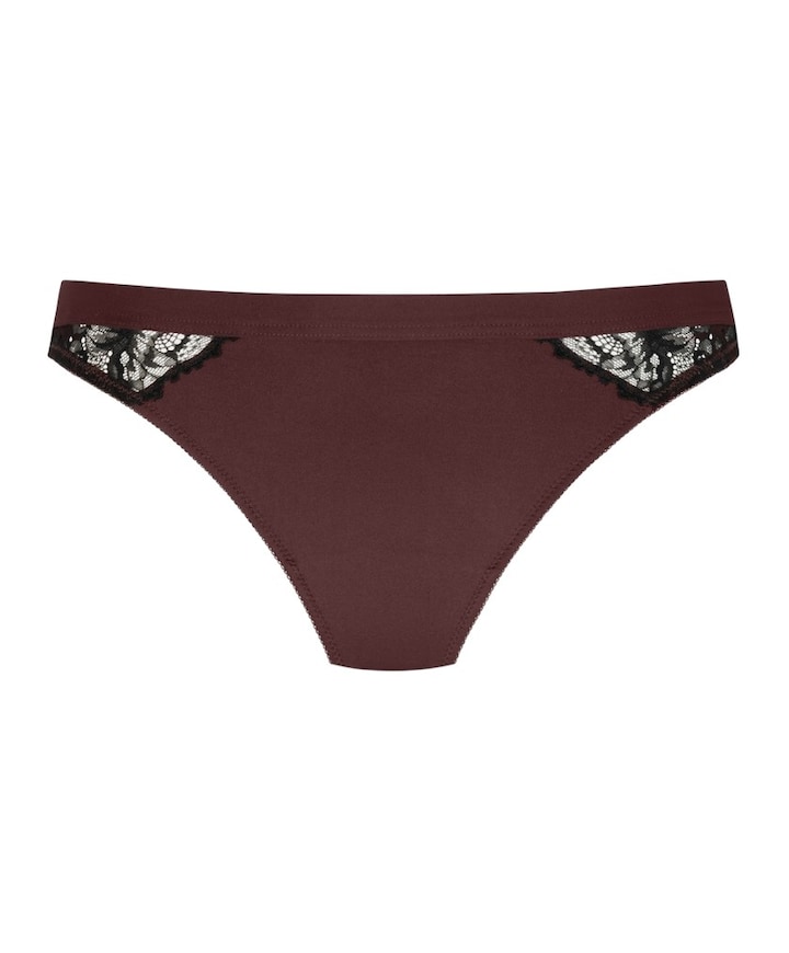 Dames slip bordeaux