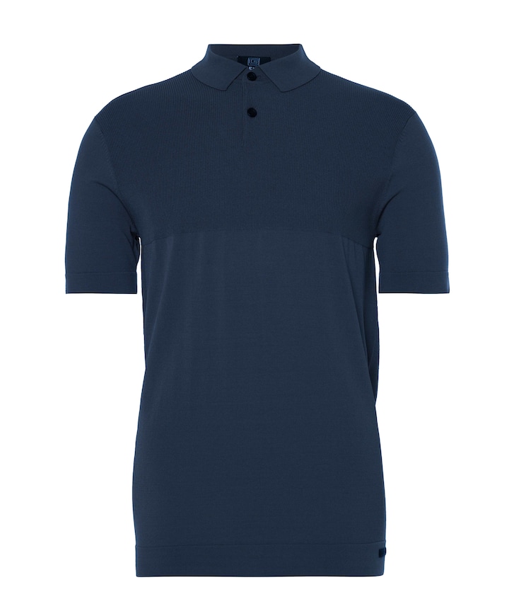 Polo blauw