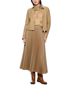 Dames rok beige