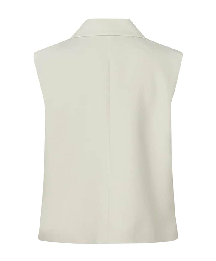 Dames gilet ecru
