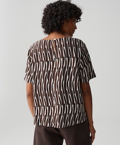 Dames blouse bruin