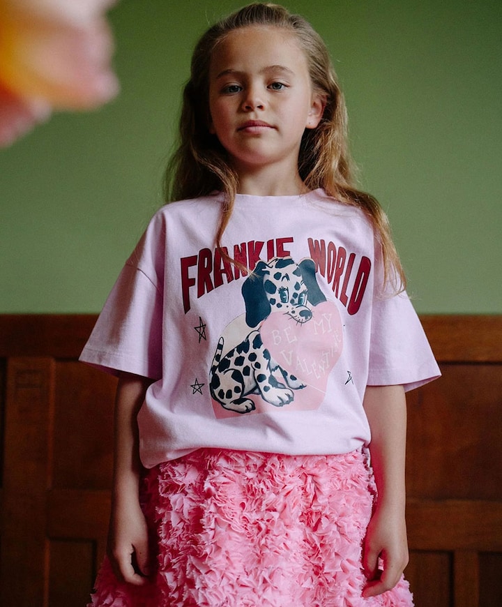 Meisjes t-shirt roze