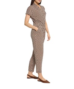 dames jumpsuit blauw