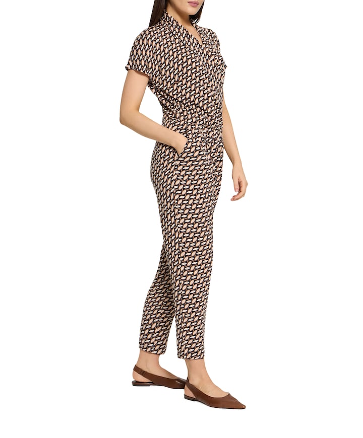 dames jumpsuit blauw