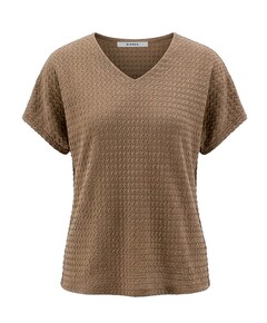 Dames T-shirt bruin
