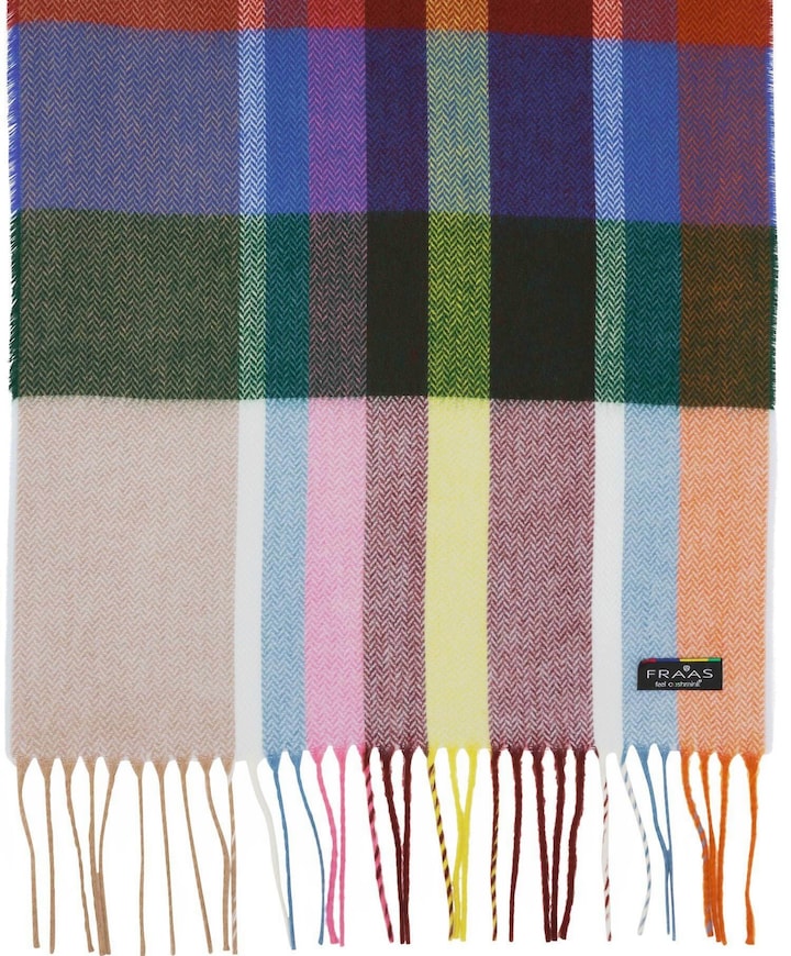 Dames sjaal multicolor