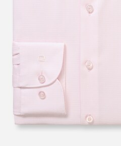 Heren overhemd extra lange mouw roze