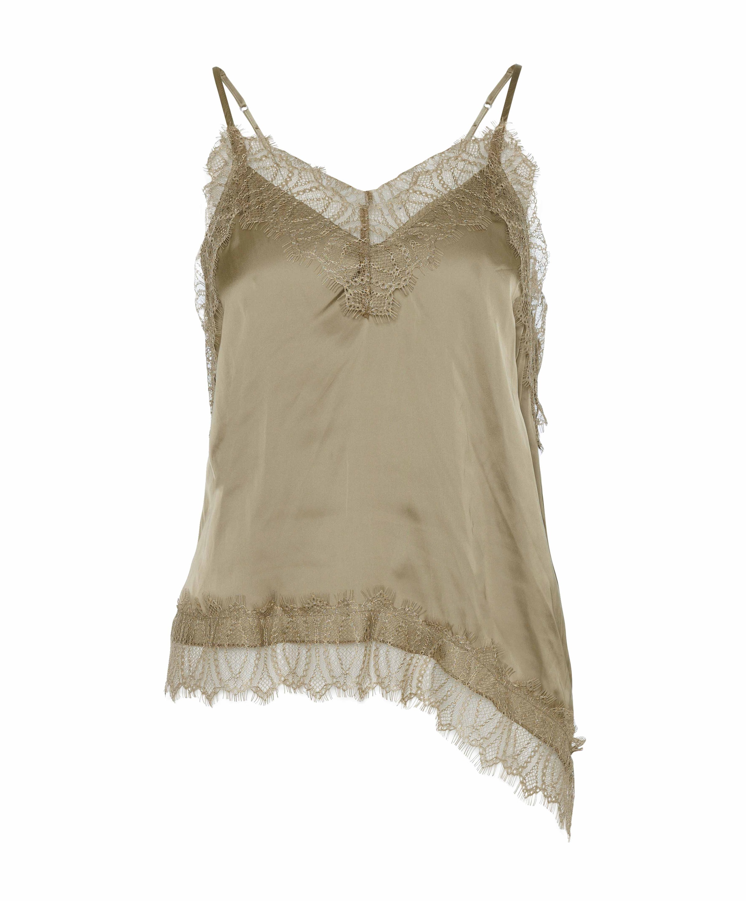 Dames top beige