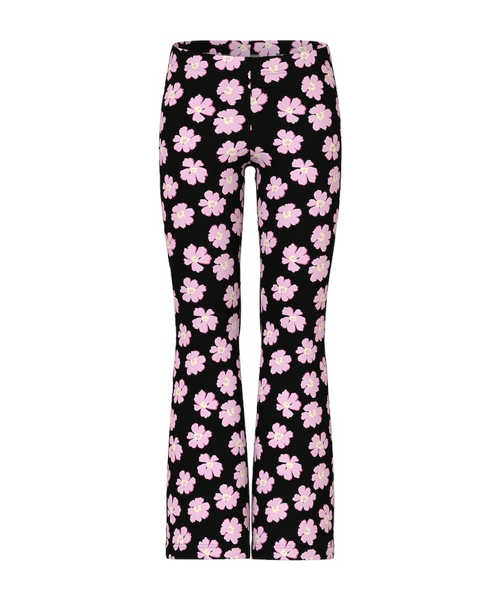 NKFDUNI BOOTCUT PANT meisjes broek zwart