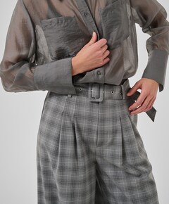 Dames blouse grijs