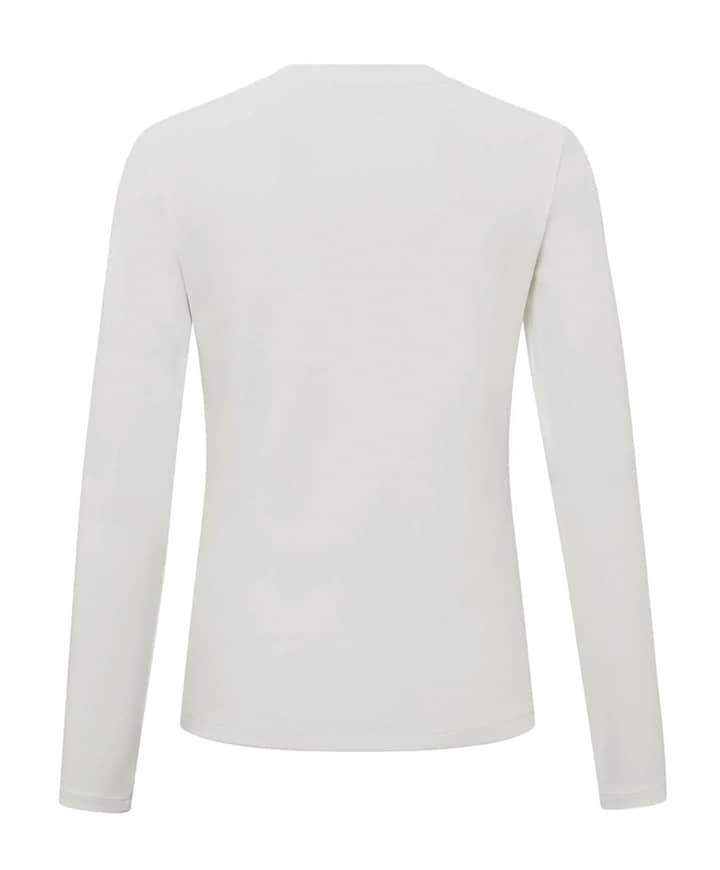 Dames longsleeve ecru