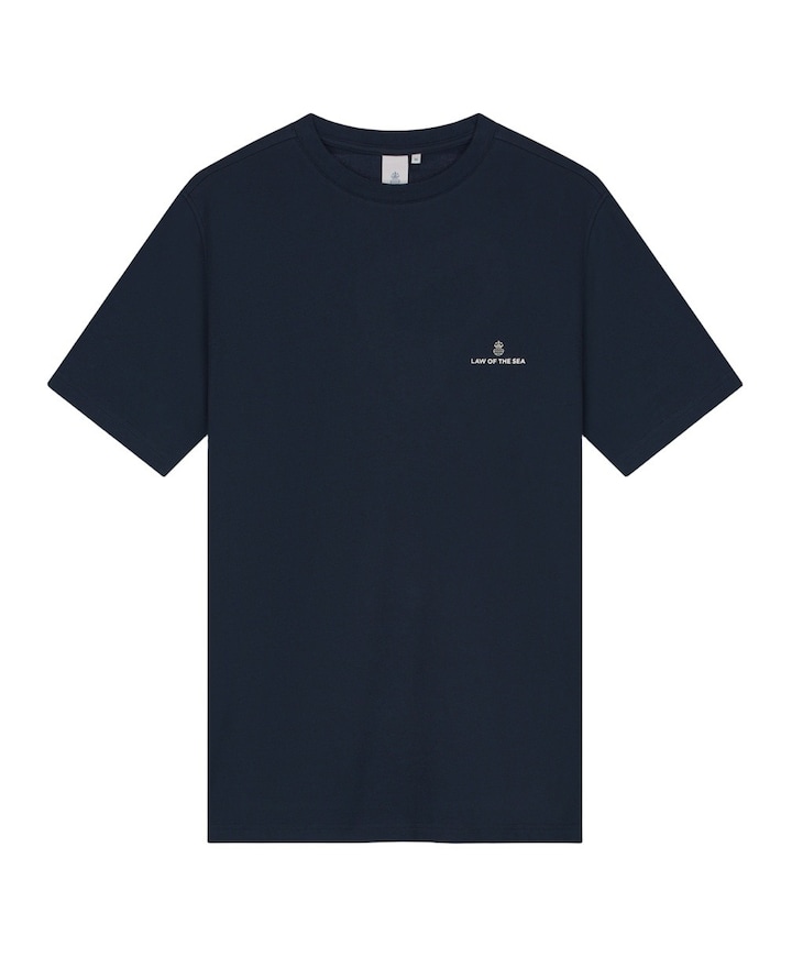 Heren T-shirt blauw