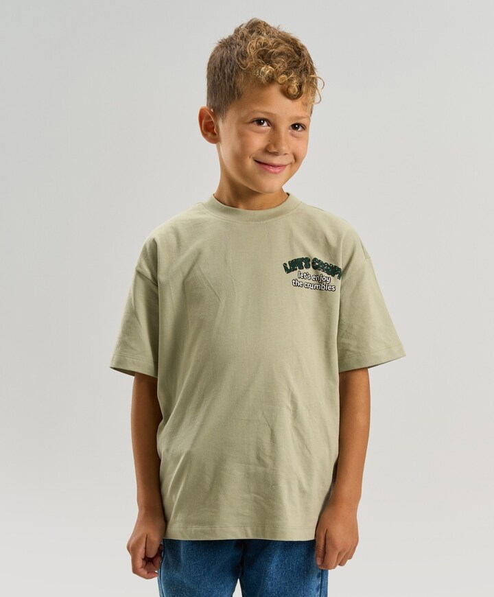Jongens T-shirt groen