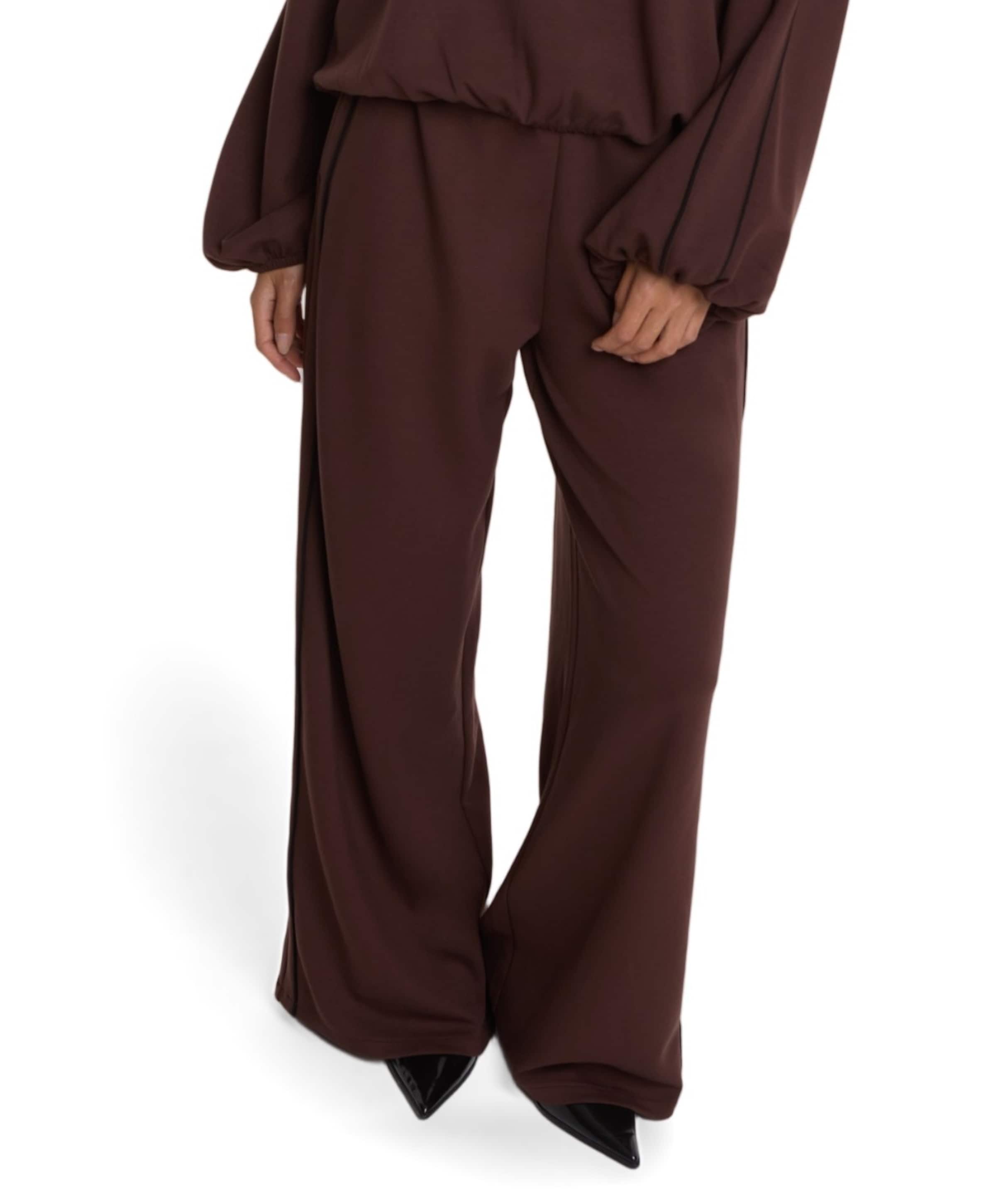 PIPING dames broek bruin
