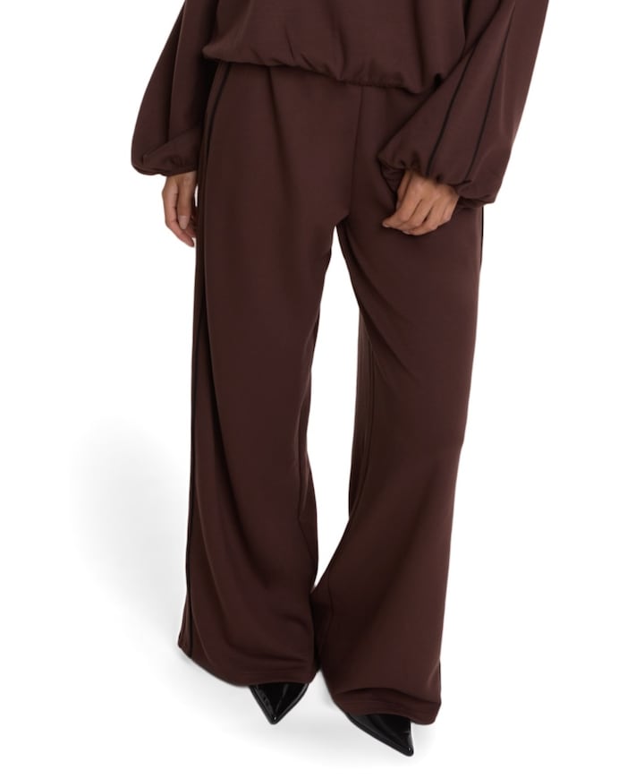 PIPING dames broek bruin