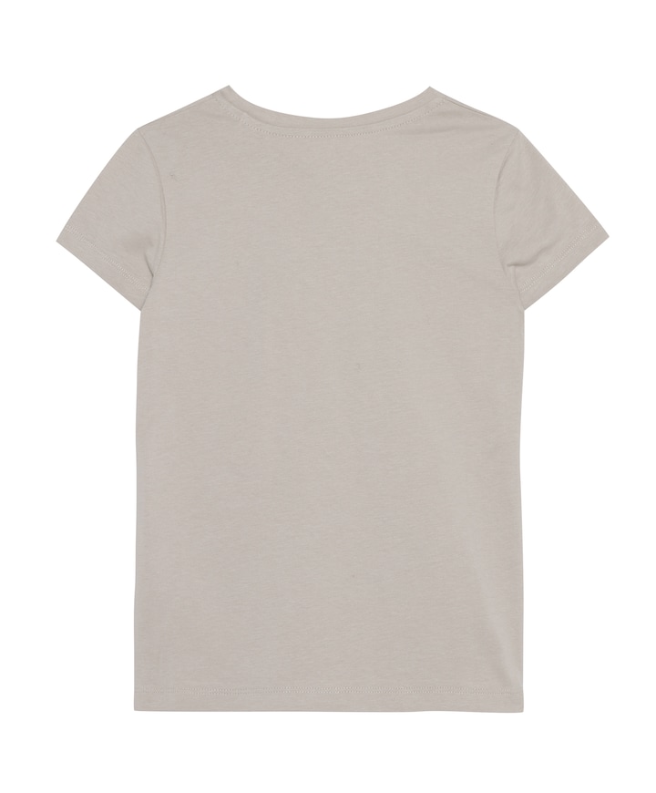 Meisjes t-shirt beige