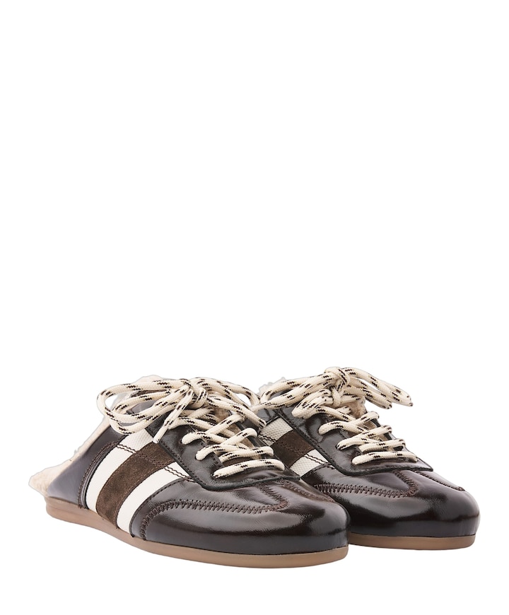 June Ashton dames clogs bruin