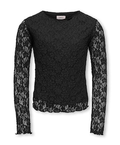 Meisjes longsleeve zwart