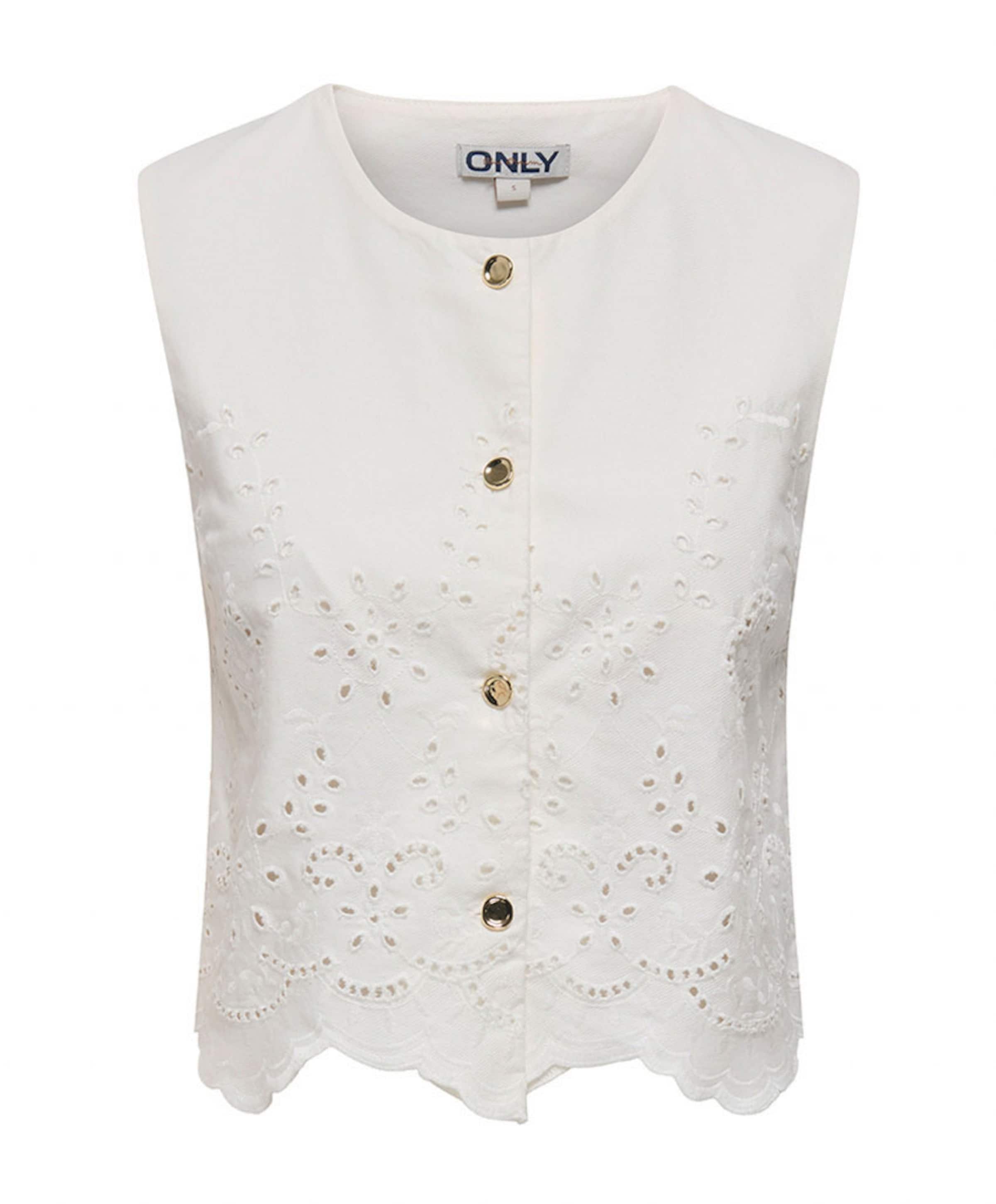 Dames gilet ecru