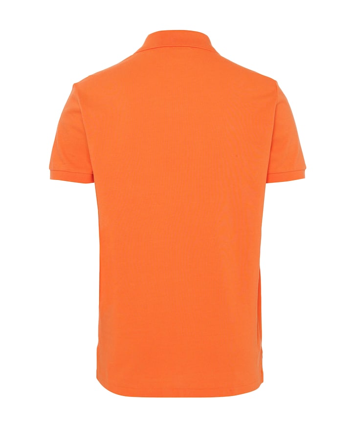 Heren polo oranje