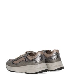 Milau dames sneakers zilver