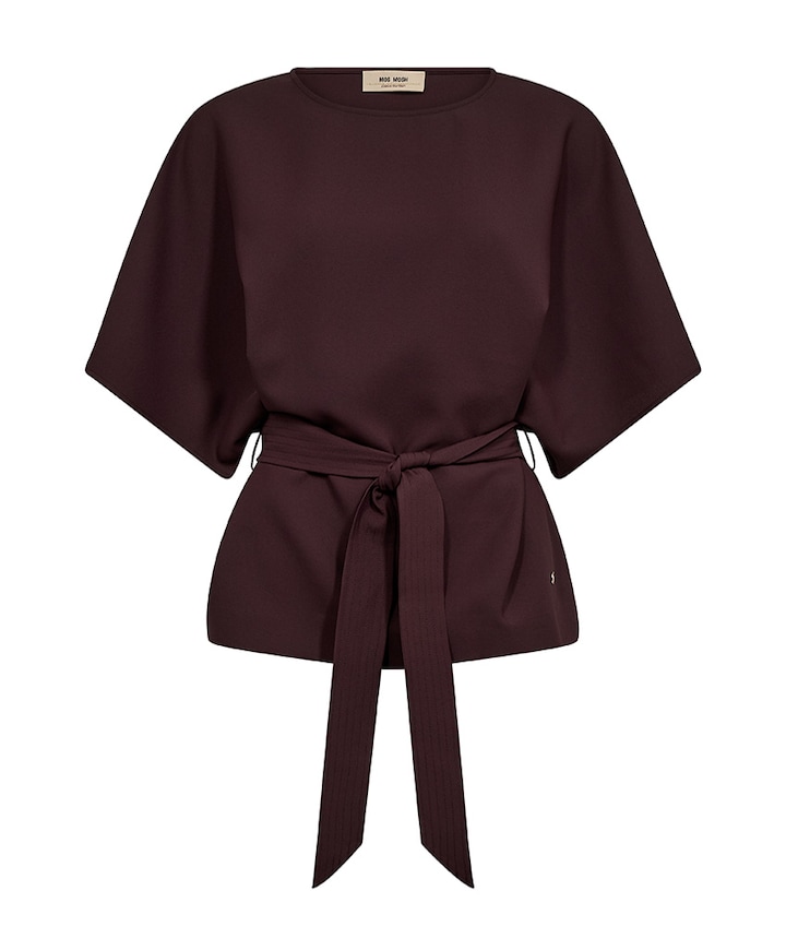 Dames blouse bordeaux