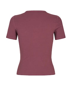 Dames T-shirt bordeaux