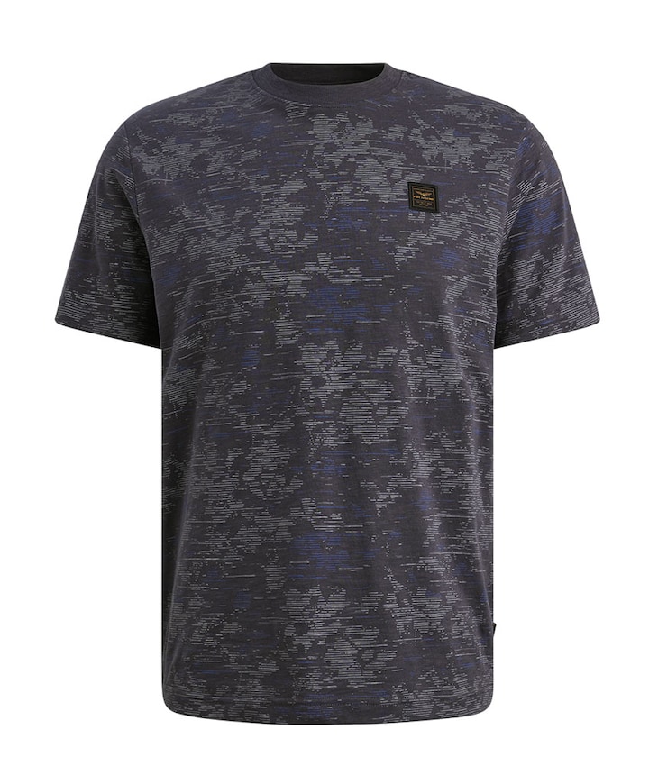 Heren T-shirt blauw