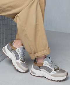 Liz Dae dames sneakers beige