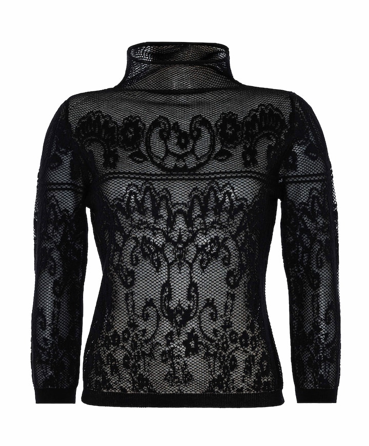 Dames top zwart