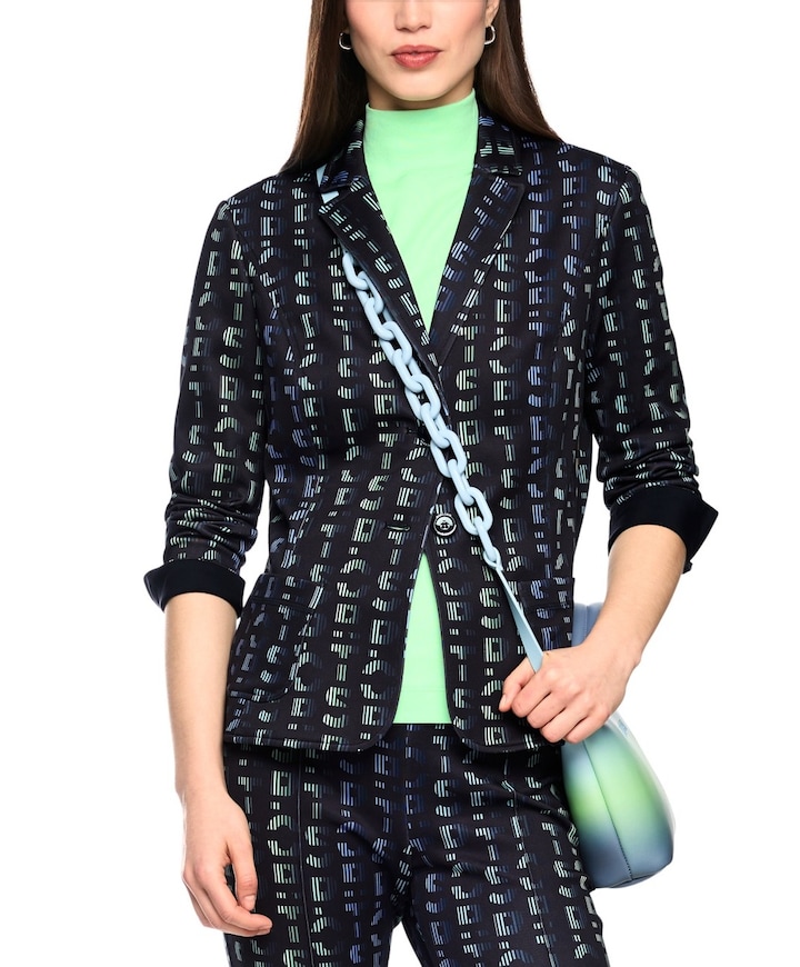 Dames blazer zwart